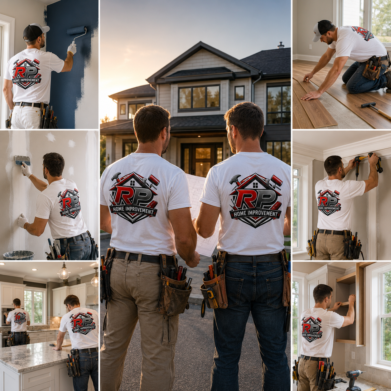 RP Home Improvement team at work